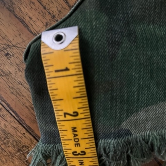 Women's Free People "We the Free" Green Camo Shorts 6 - Picture 10 of 15